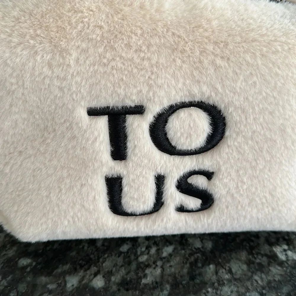 TOUS FUR and leather bag authentic 100%​